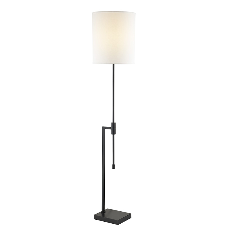 Waterwalk Hotel Floor Lamp con finituranera opaca al divano accanto alla camera